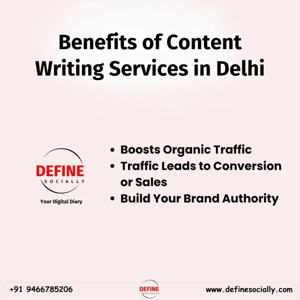 Benefits of Content Writing Services in Delhi