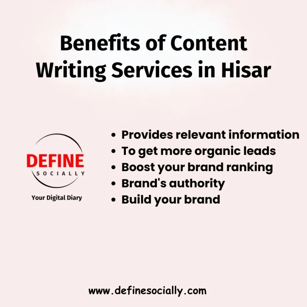 Define Socially as your best SEO company in Hisar